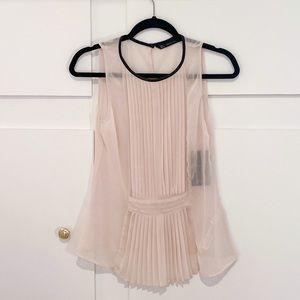 NWT Zara sleeveless sheer tank